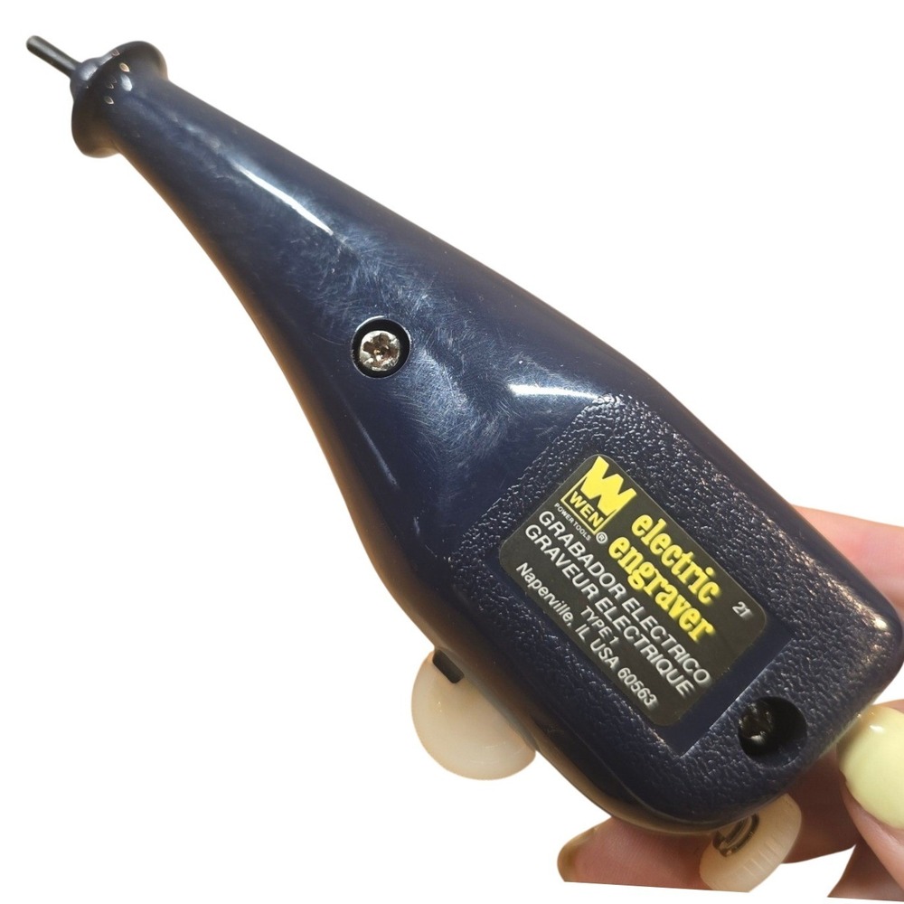 WEN Electric Engraver 120VAC 50/60 HZ 12W UL‎ Listed Manufactured in China